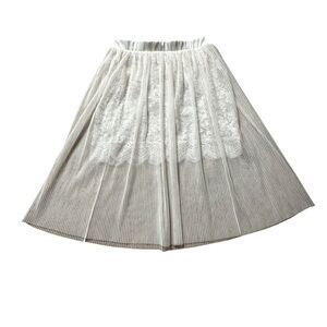 Victoria's Secret, Dream Angels, midi skirt, NWT floral lace inner lining, XS